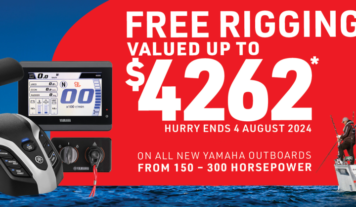 Free Rigging Campaign is Back! | Gold Coast Boating Centre
