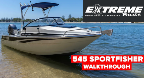 Extreme Boats 545 Sport Fisher Walkthrough  | Gold Coast Boating Centre | #1 Dealership for Yamaha Outboards, Stacer, Formosa, Extreme, and Seafarer Boats!