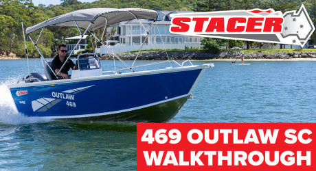 Stacer 469 Outlaw Side Console Walkthrough | Gold Coast Boating Centre