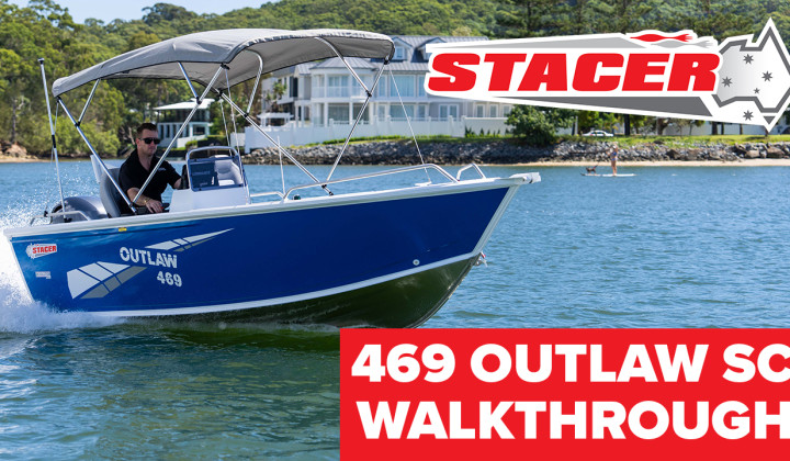 Stacer 469 Outlaw Side Console Walkthrough | Gold Coast Boating Centre